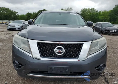 2013 Nissan Pathfinder S из США, поврежденный, VIN 5N1AR2MN1DC603471